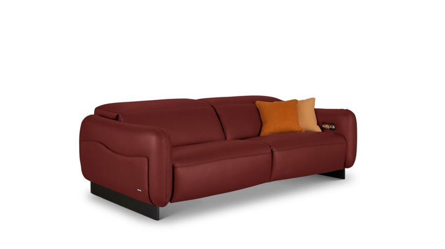 Шикарный диван Roche Bobois Opale 2 Parts Composition In Leather