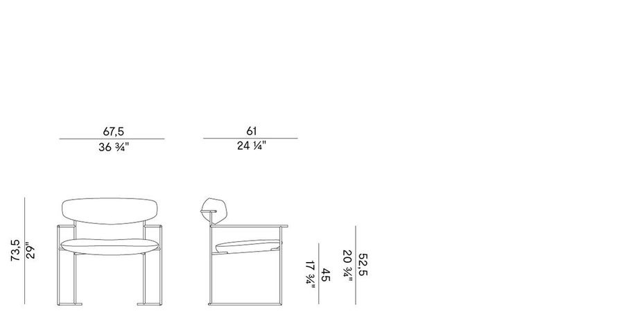 Оригинальный стул Potocco Keel Cod. 922/L