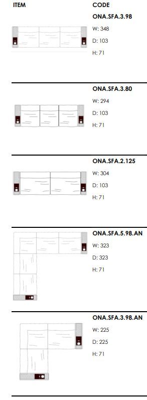 Модульный диван Vismara Design Onassis