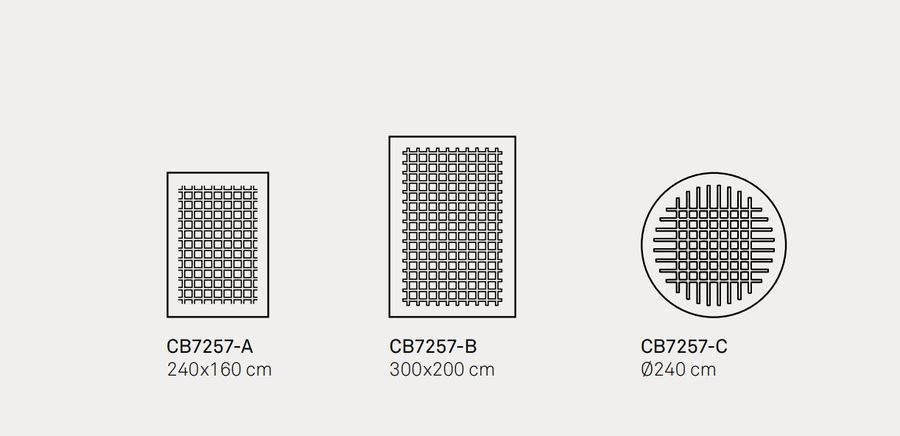 Модный ковер Connubia Cek CB7257