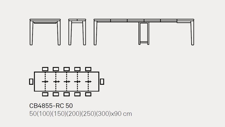 Отдельно стоящая консоль Connubia Artic Consolle CB4855