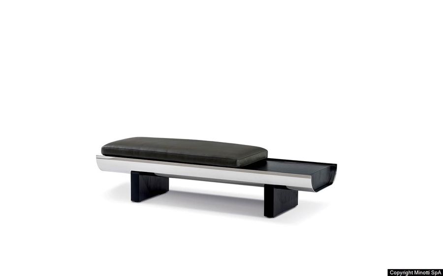 Элегантная скамья Minotti Pilotis Bench