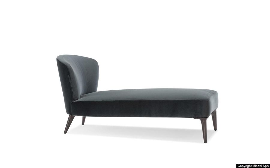 Уютная кушетка Minotti Aston "Chaise-longue"