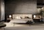 Кровать со встроенными тумбочками Minotti Brasilia Bed