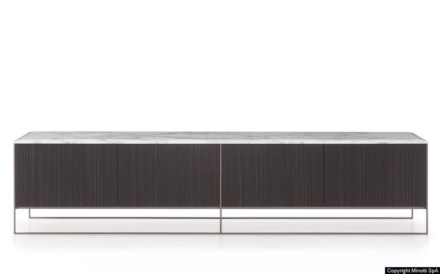 Элегантный буфет Minotti Calder Bronze "Sideboard"