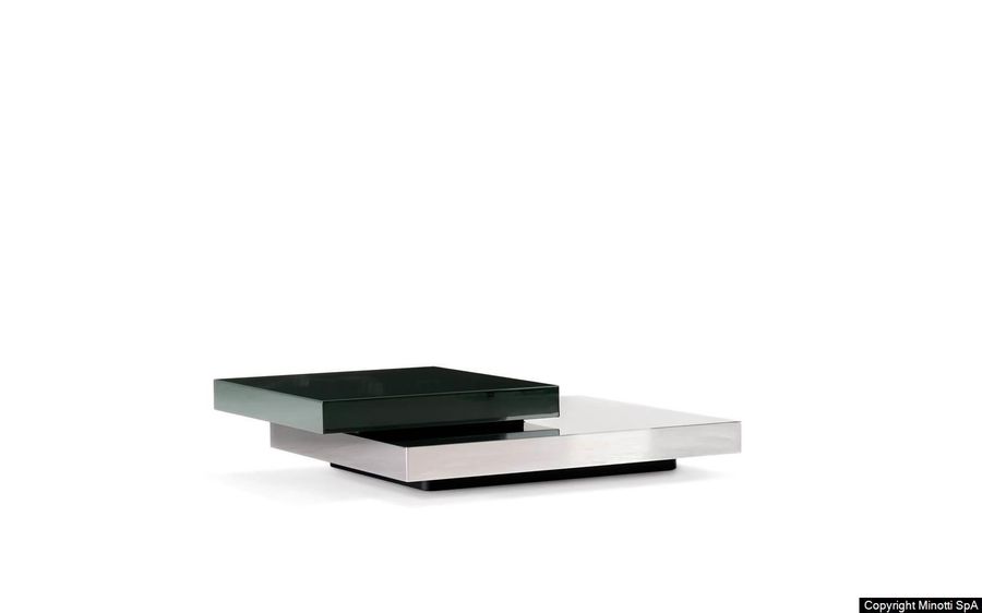 Дизайнерский столик Minotti Solid Steel