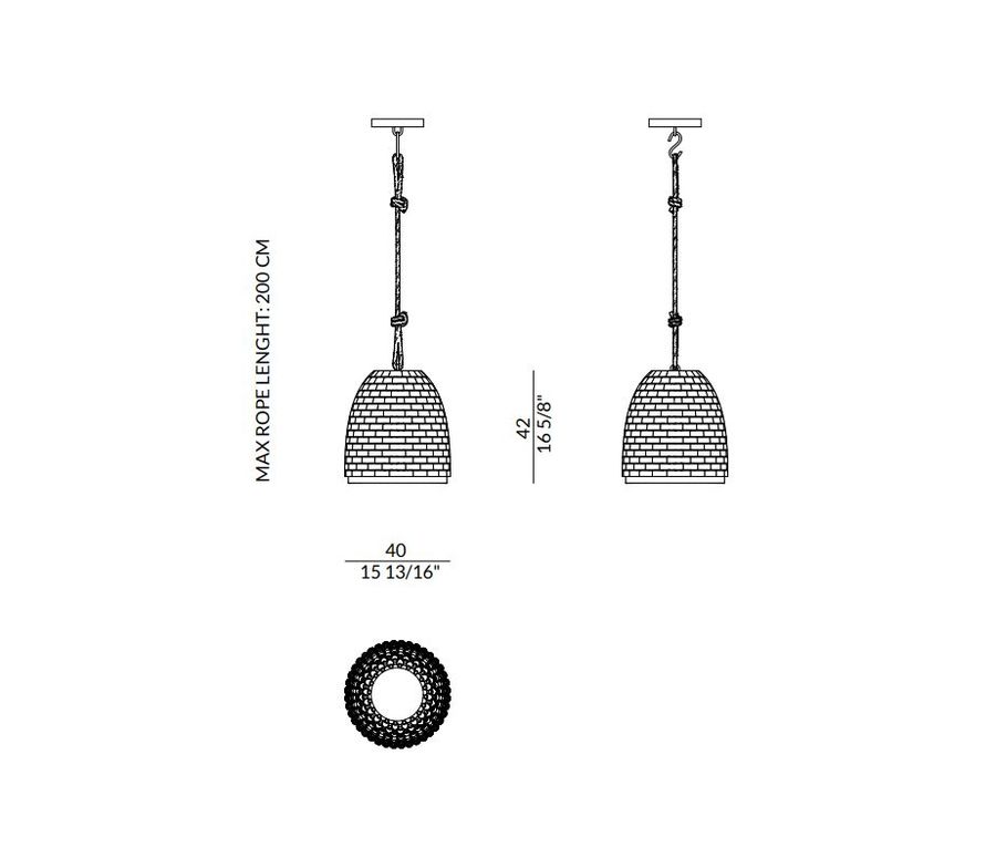 Подвесной светильник Paolo Castelli Haibu Suspension