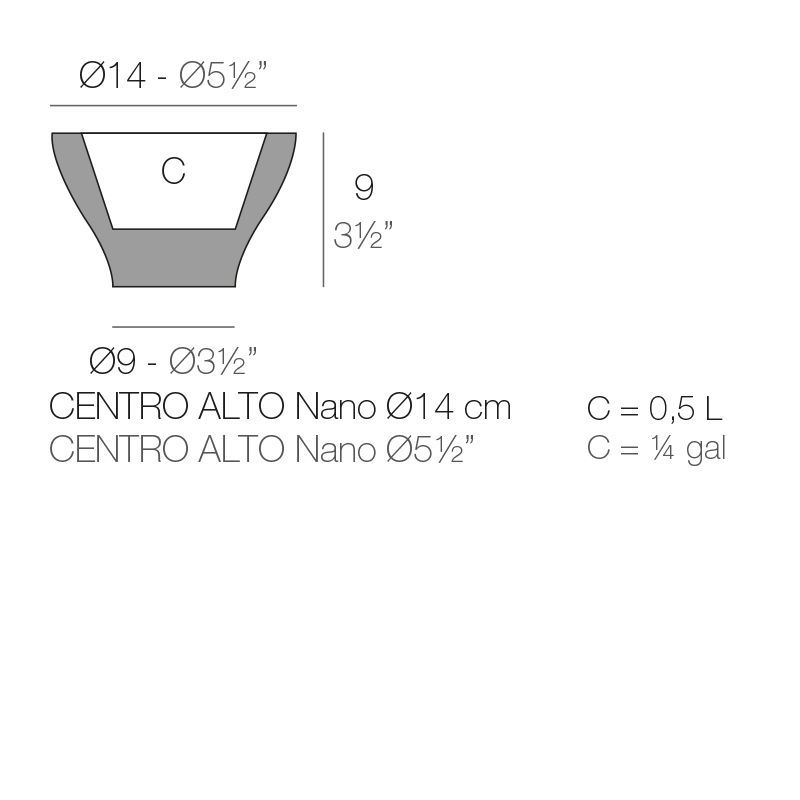 Шикарный цветочный горшок Vondom Centro Alto