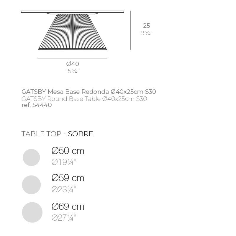 Дизайнерский стол Vondom Gatsby Tables