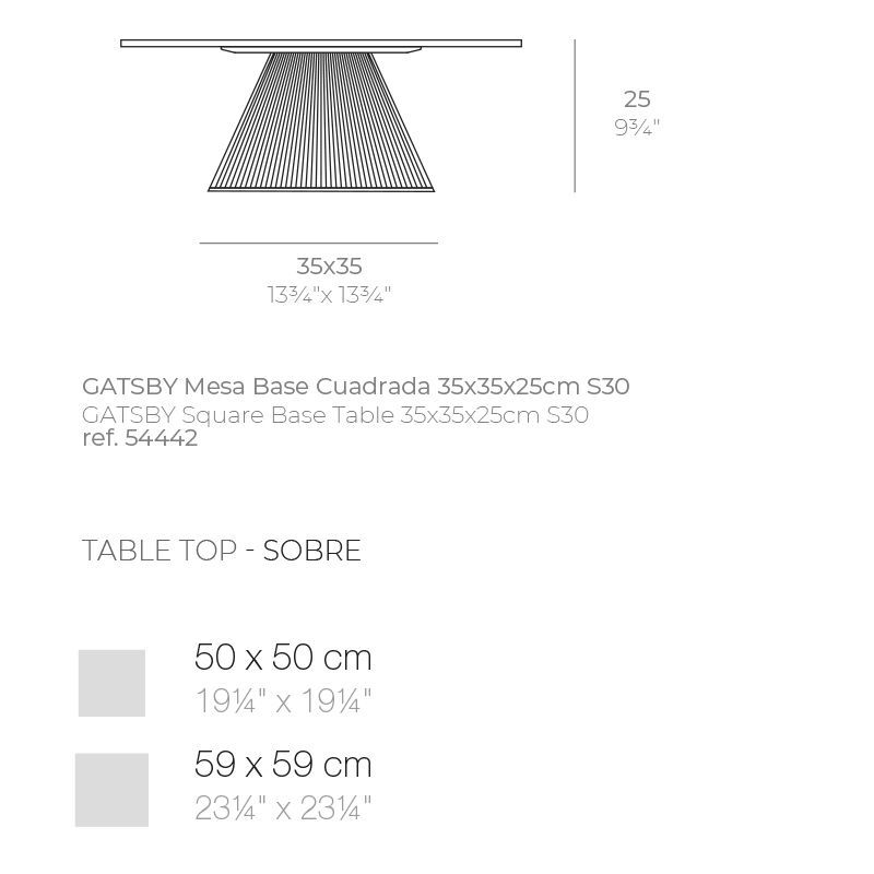 Дизайнерский стол Vondom Gatsby Tables