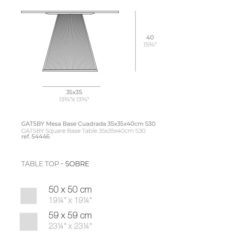 Дизайнерский стол Vondom Gatsby Tables