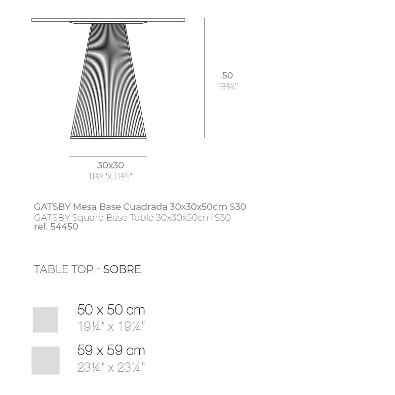 Дизайнерский стол Vondom Gatsby Tables