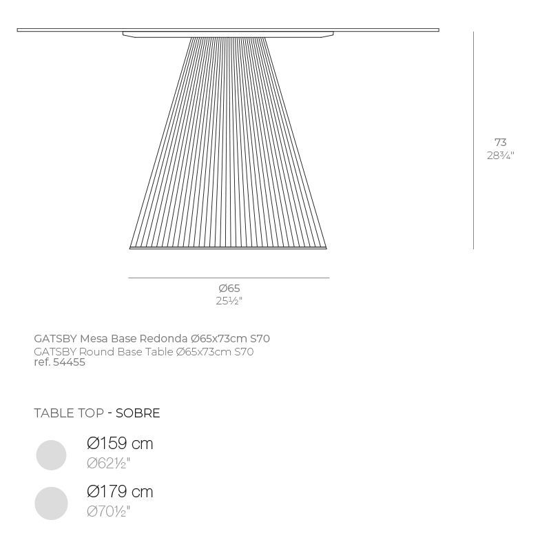 Дизайнерский стол Vondom Gatsby Tables