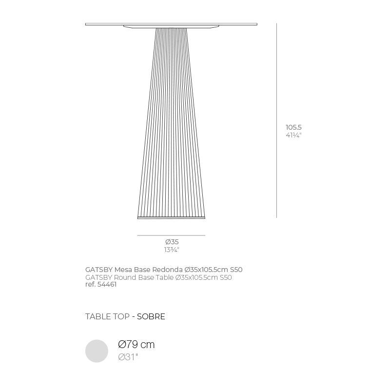 Дизайнерский стол Vondom Gatsby Tables