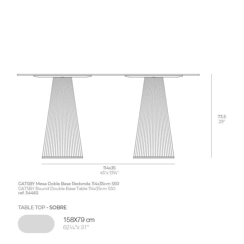 Дизайнерский стол Vondom Gatsby Tables