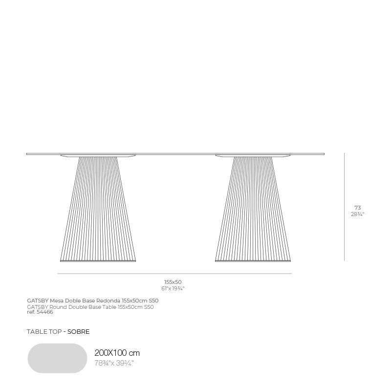 Дизайнерский стол Vondom Gatsby Tables