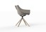 Дизайнерский стул Vondom Manta Wooden Swivel Armchair 65055