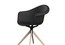 Поворотный стул Vondom Incasso Swivel armchair With Wooden Legs