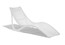 Современный шезлонг Vondom Ibiza Sun Lounger 65045