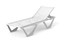 Уличный шезлонг Vondom Voxel Sun Chaise 51035