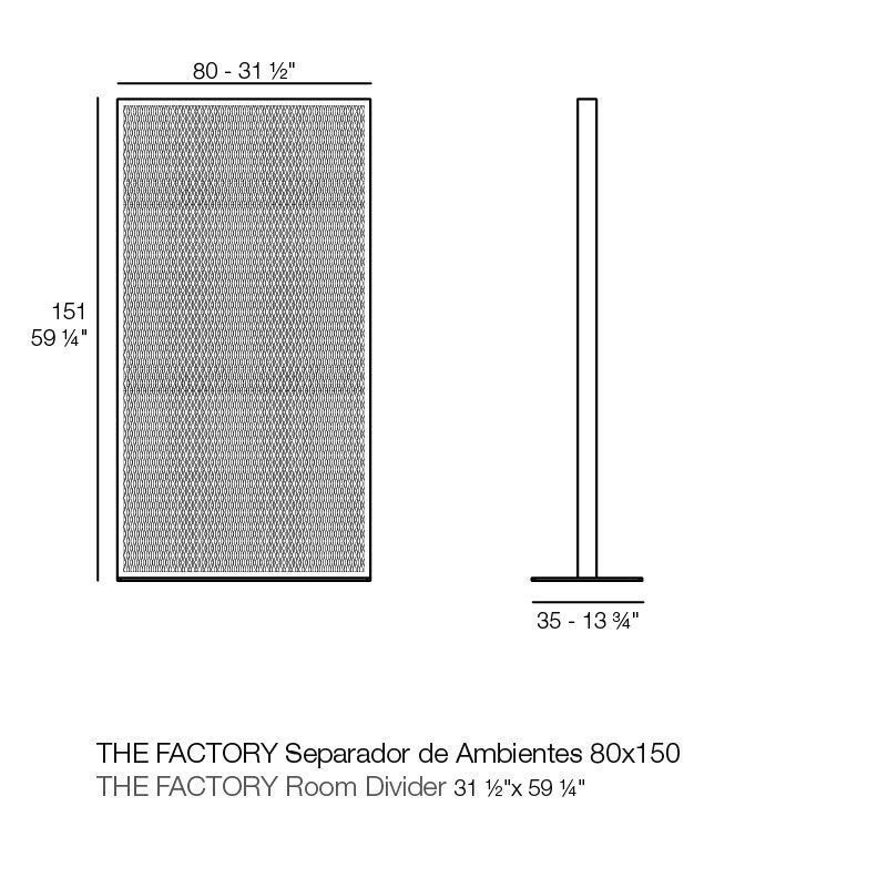 Уличная ширма Vondom The Factory Area Divider