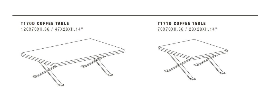 Роскошный столик Gamma Rialto Coffee Table