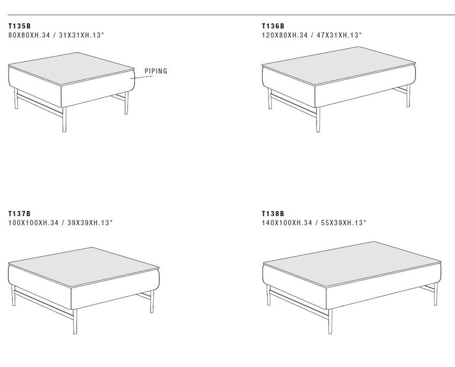 Элегантный столик Gamma Saks Coffee Table